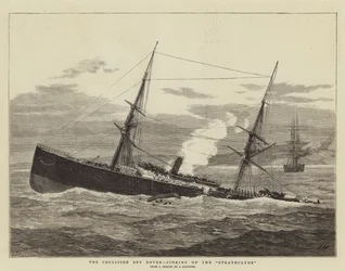 The Collision off Dover, Sinking of the Strathclyde